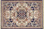 Royal Aubusson Black Blue And Ivory 7x10