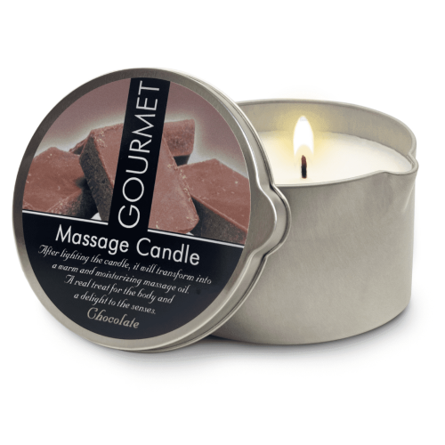GOURMET COLLECTION Chocolate Scent Massage Oil Candle for Couples, Natural & Vegan (6.76oz) GOURMET COLLECTION Chocolate Scent Massage Oil Candle for Couples, Natural & Vegan (6.76oz)