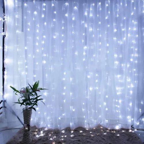 Christmas Lights Curtain Garland Merry Christmas Decorations For Home Christmas Ornaments Xmas Gifts Navidad 2024 New Year Decor White Color Christmas Lights Curtain Garland Merry Christmas Decorations For Home Christmas Ornaments Xmas Gifts Navidad 2024 New Year Decor White Color