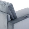 [VIDEO provided] [New] 138*57" Modern L shape Sectional Sofa, 6-seat Velvet Fabric Couch with Convertible Chaise Lounge,Freely Combinable Indoor Furni